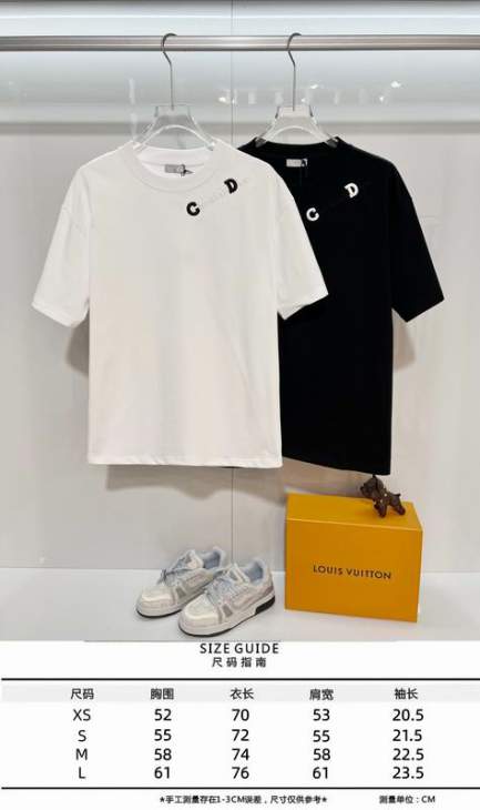 Dior T Shirts Short _SKUDiorXS-Lxetr16015432